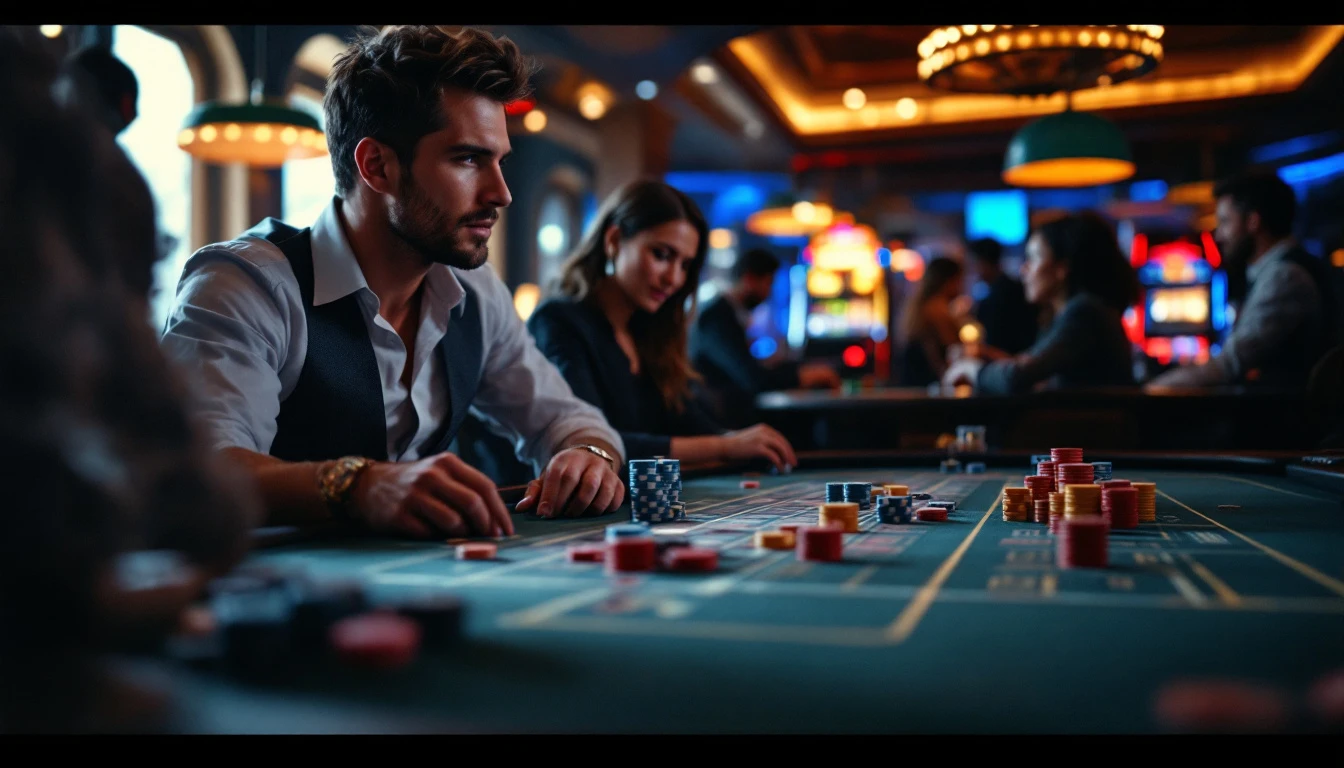 casinos a través del lente